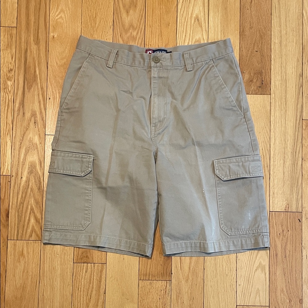 Chaps Khaki Cargo Shorts